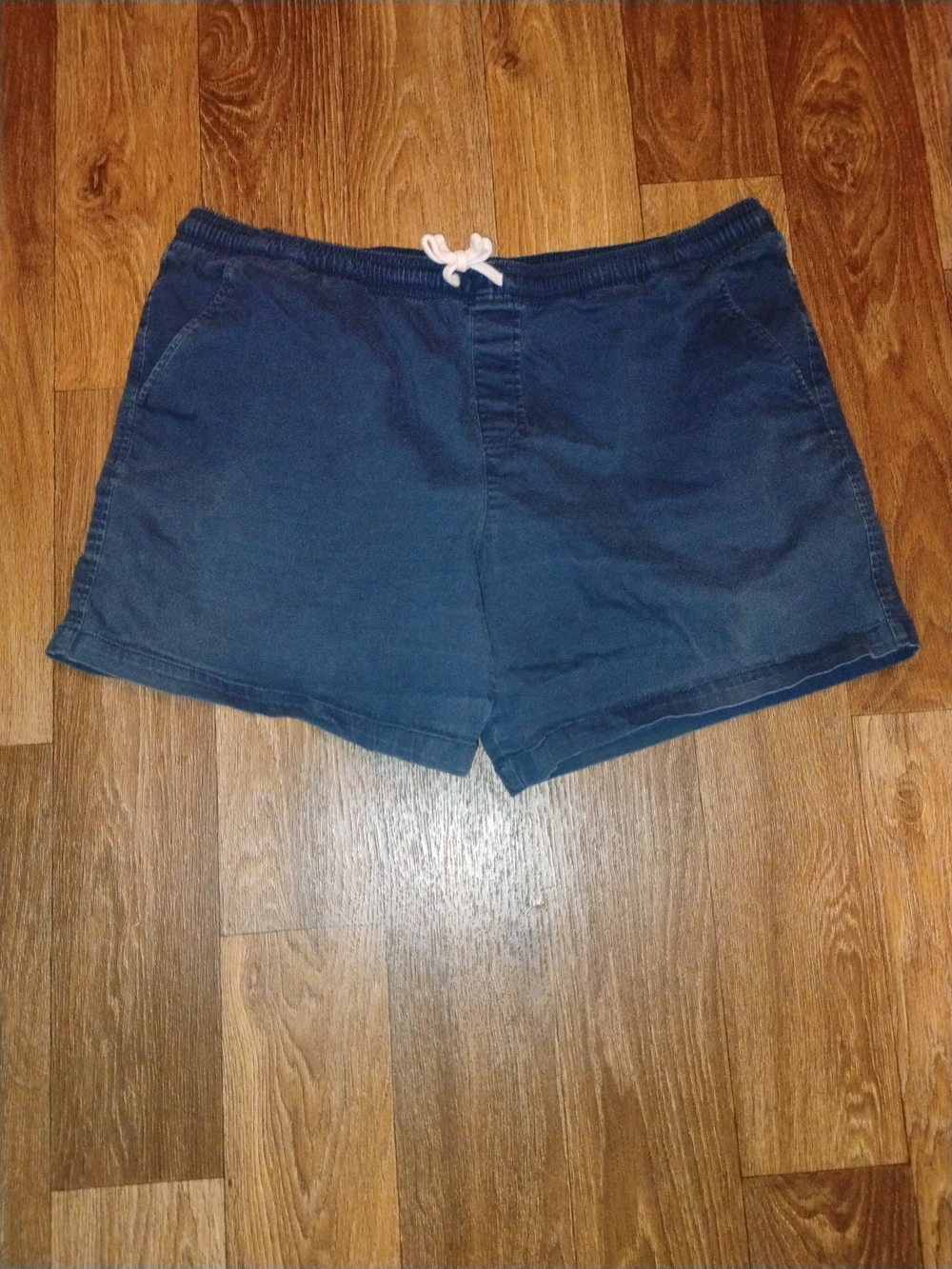 5/$15 2XL (44-46) George Navy Blue Men's Drawstring Shorts